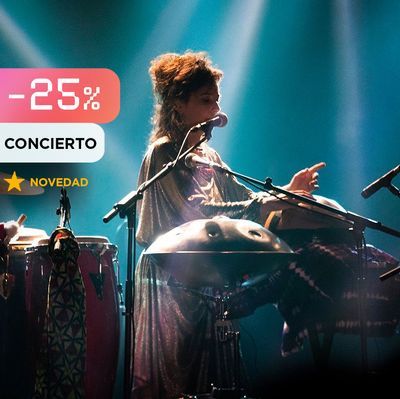 Concierto de handpan y voz de Liron Meyuhas