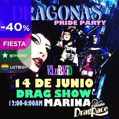 Dragonas Party Madrid: fiesta LGTBIQ+