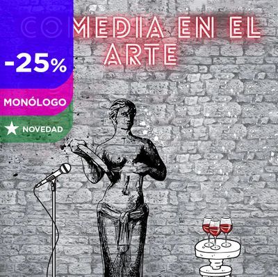 Comedia en el arte: ciclo de monólogos (incluye consumición)