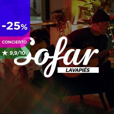 Sofar sounds: conciertos en lugares secretos (Lavapiés)