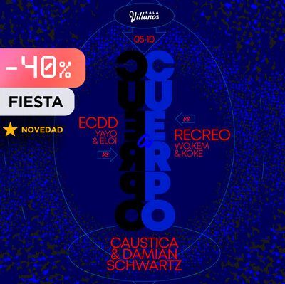 Cuerpo a cuerpo: fiesta de música electrónica (con cerveza)