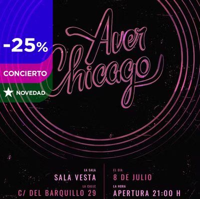Aver Chicago en concierto