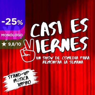 Ya casi es viernes: comedia para remontar la semana