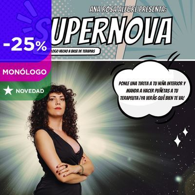 Supernova: monólogo con consumición