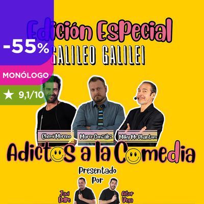 Adictos a la comedia: show de monólogos edición epecial