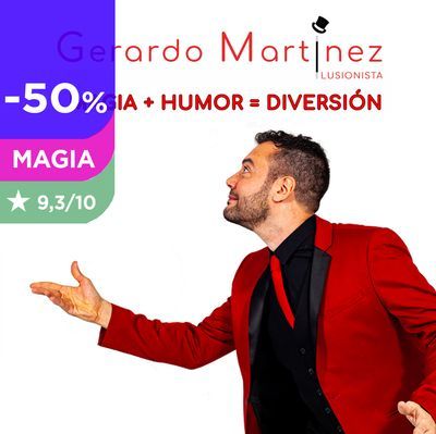 Magia y humor, con Gerardo Martínez