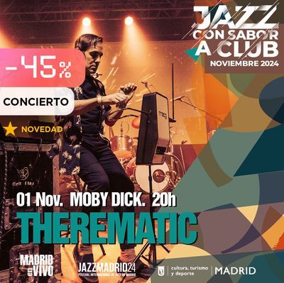 Therematic: concierto de jazz experimental (+bebida)