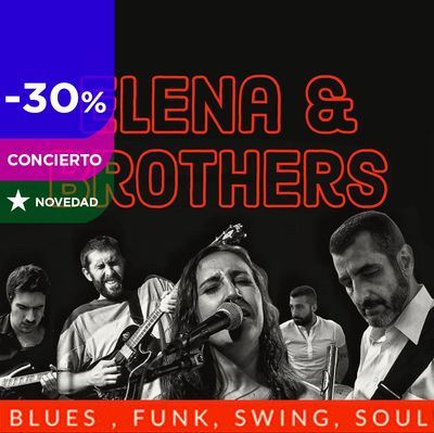 Elena & Brothers: concierto de blues