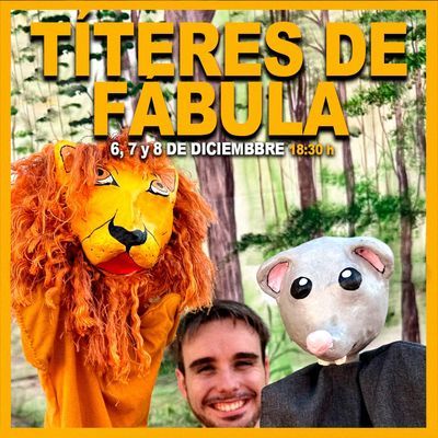 Títeres de fábula: obra familiar con títeres y música en directo