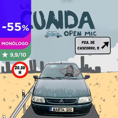 La Cunda open mic: micro abierto de comedia
