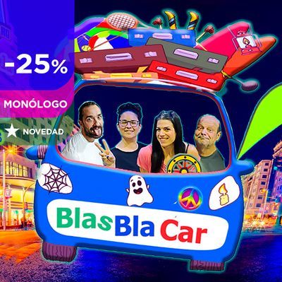 BlasBlaCar: comedia improvisada