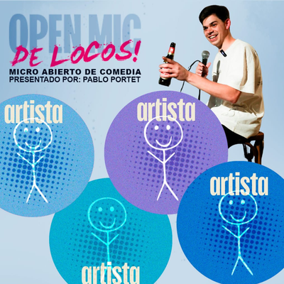 Open mic de locos: micro abierto de comedia