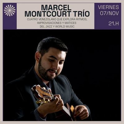 Marcel Montcourt Trío: concierto de jazz y world music