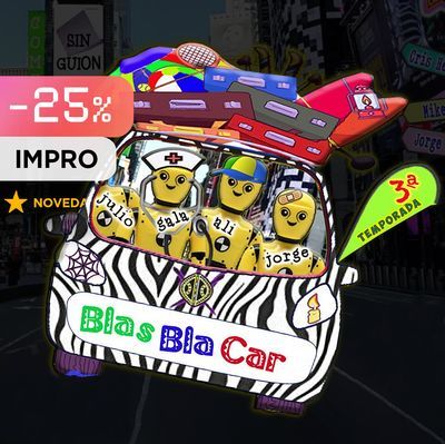 Blas Bla Car: show de comedia e impro