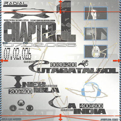 Radial club: fiesta techno + bebida