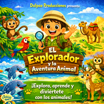 El explorador y la aventura animal: teatro infantil