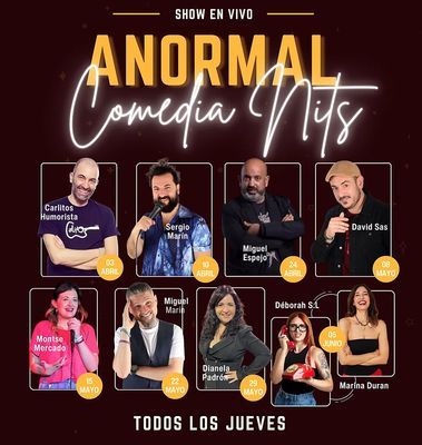 Anormal Comedia Nits: noche de monólogos + copa