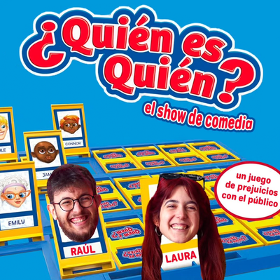 ¿Quién es quién?: comedia basada en el conocido juego de mesa