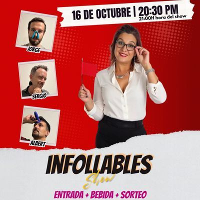 Infollables: monólogos, impro y risas sobre sexo (+bebida)