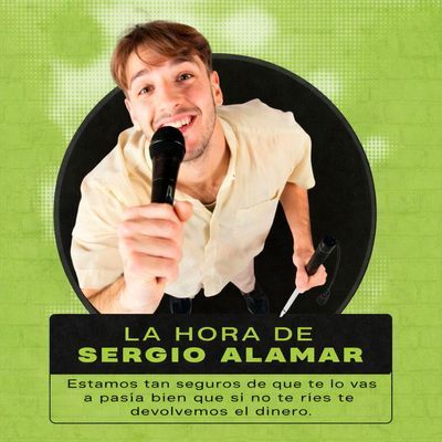 La hora de Sergio Alamar: un show honesto y canalla