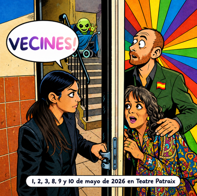 Vecines: teatro sobre dos vecinos que no se soportan