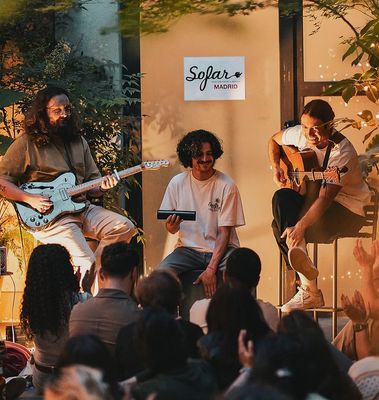 Sofar sounds: concierto al aire libre en un lugar único (Barrio Salmanca)