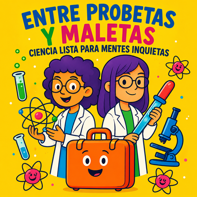 Entre probetas y maletas: ciencia para peques