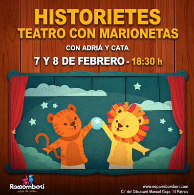 Historietes: teatro familiar con marionetas