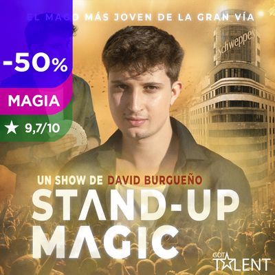Stand up magic: magia y humor con David Roy