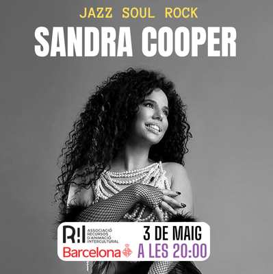 Sandra Cooper: concierto de jazz, soul y rock (+consumición)
