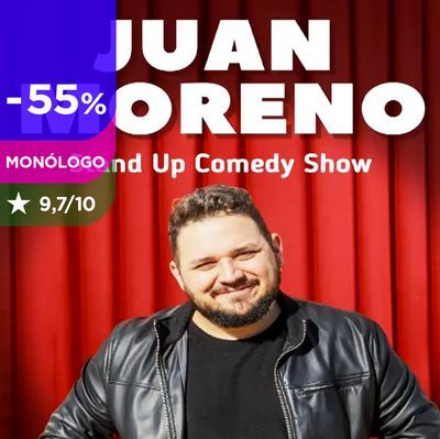 Monólogo de Juan Moreno: humor sobre la sociedad
