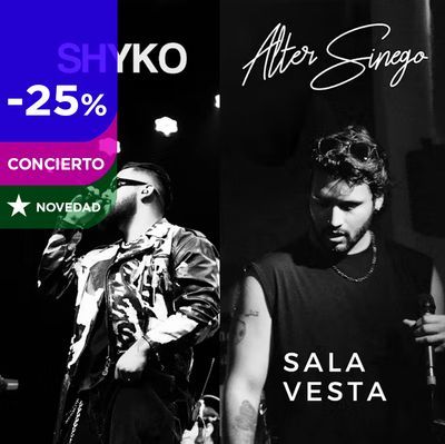 Alter Sinego y Shyko en concierto