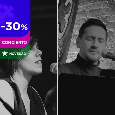David Jimenez y Elena Saiz en concierto