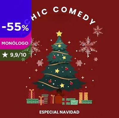 Chic comedy especial Navidad: show de monólogos