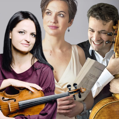 Música de cámara: conjunto de violín, violonchelo y piano