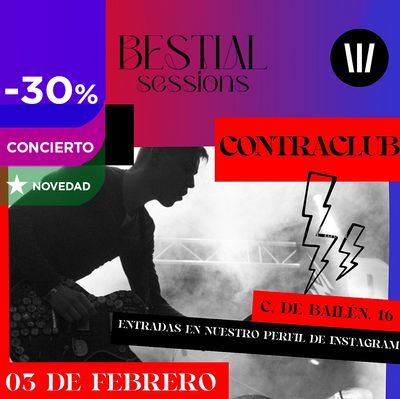 Bestial Session: música en directo con artistas emergentes
