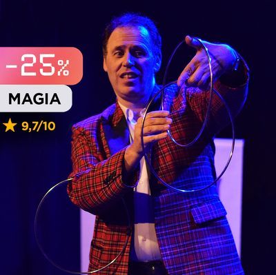 Mágicamente cómico: show de magia y comedia
