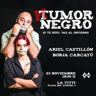 Tumor negro: monólogo de humor negro sin filtros