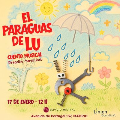 El paraguas de Lu: emocionante cuento musical