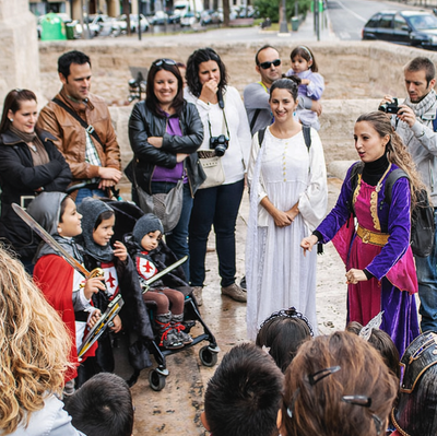 Caballeros y Princesas: divertido tour guiado familiar