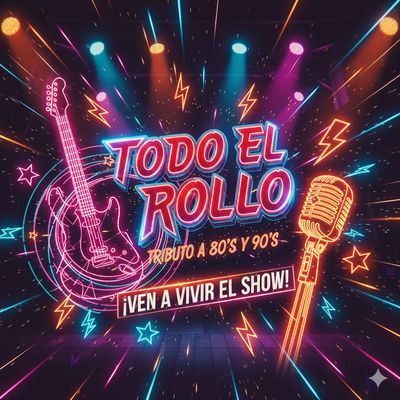 Todo el rollo: el tributo de los 80/90 más divertido