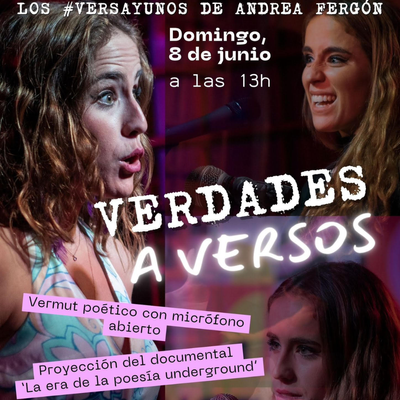 Verdades a versos: los #VERSAYUNOS de Andrea Fergón