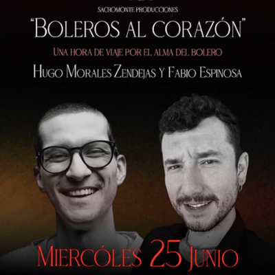 Boleros al corazón: tarde de boleros + bebida