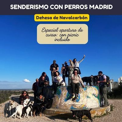 Ruta canina + piscolabis + sorpresas en Navalcarbón