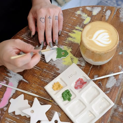 Taller de adornos navideños (+café de especialidad)