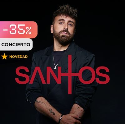 SANTOS en concierto: música electrónica, danza y espectáculo