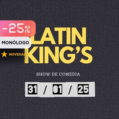 Latin King’s: monólogos de cómicos latinoamericanos