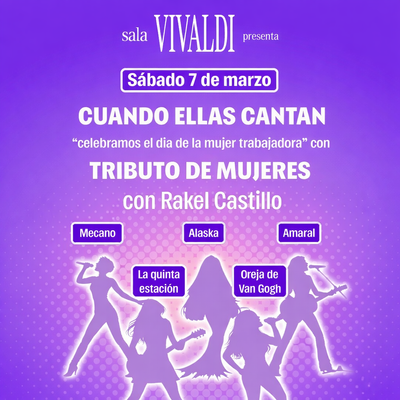 Cuando ellas cantan: tributo especial por el Día de la Mujer