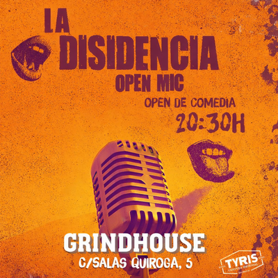 La Disicencia open mic: show de comedia