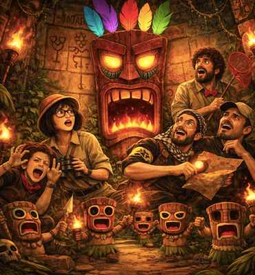 La ira del gran Tiki: show de improvisación